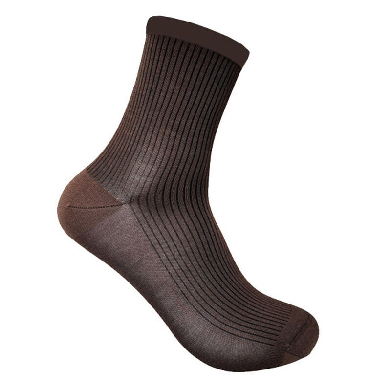 Designer Textile Ribbed Anklet Metallic Sock image number 0