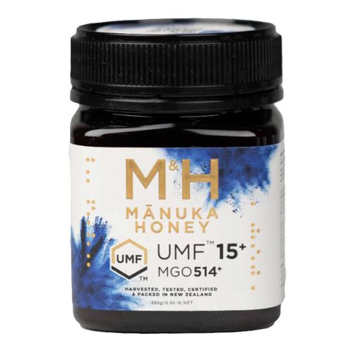 M&H Manuka Honey UMF 15+ 250G