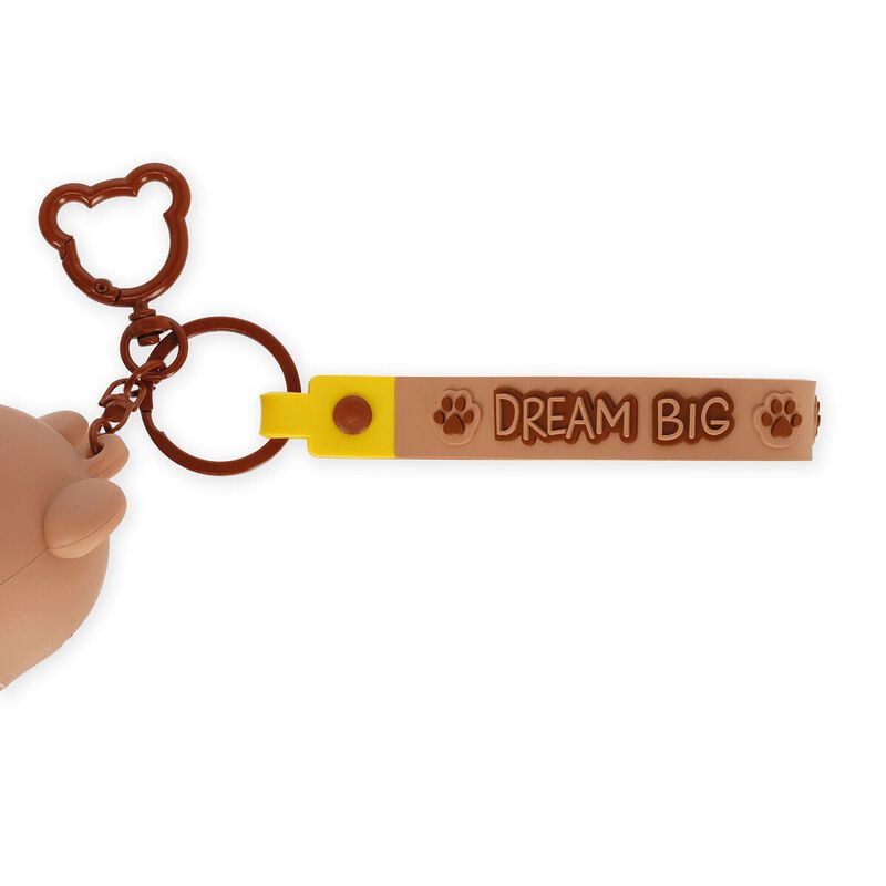 Legami Teddy Bear Coin Purse With Key Ring image number 2