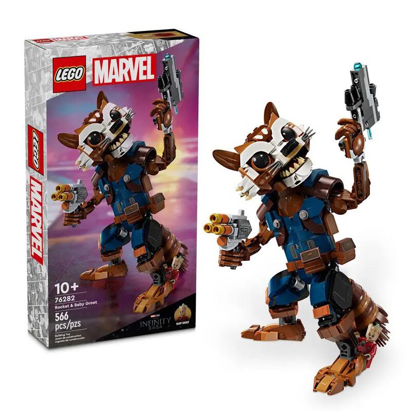 LEGO® Marvel Rocket & Baby Groot image number 0
