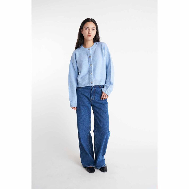 Huffer Elle Crop Cardigan image number 3