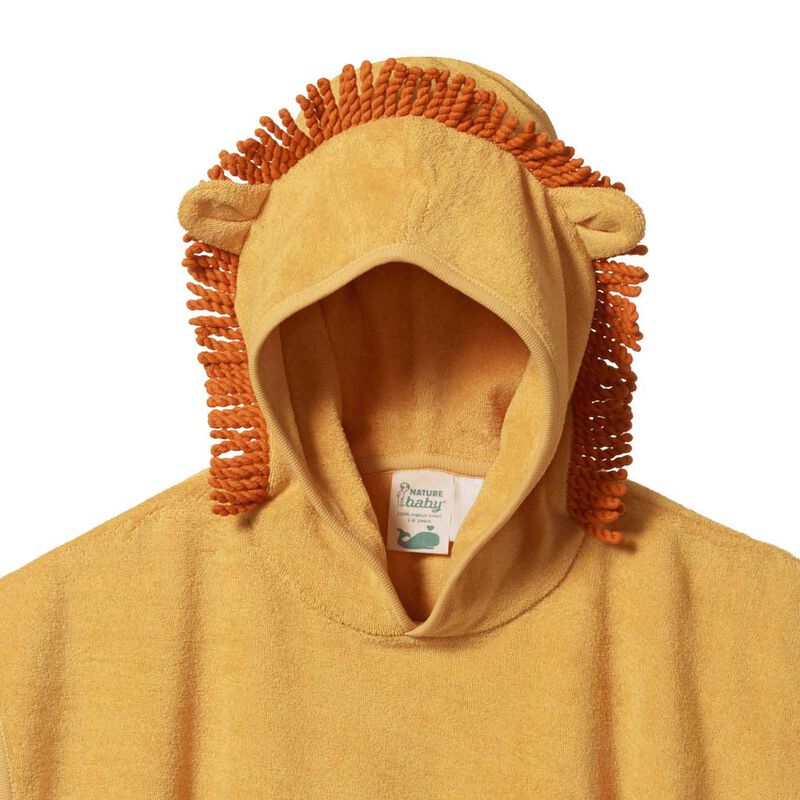 Nature Baby Lion Poncho Towel image number 1