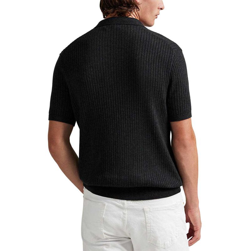 Polo Ralph Lauren Rib-Knit Cotton Johnny-Collar Sweater image number 1