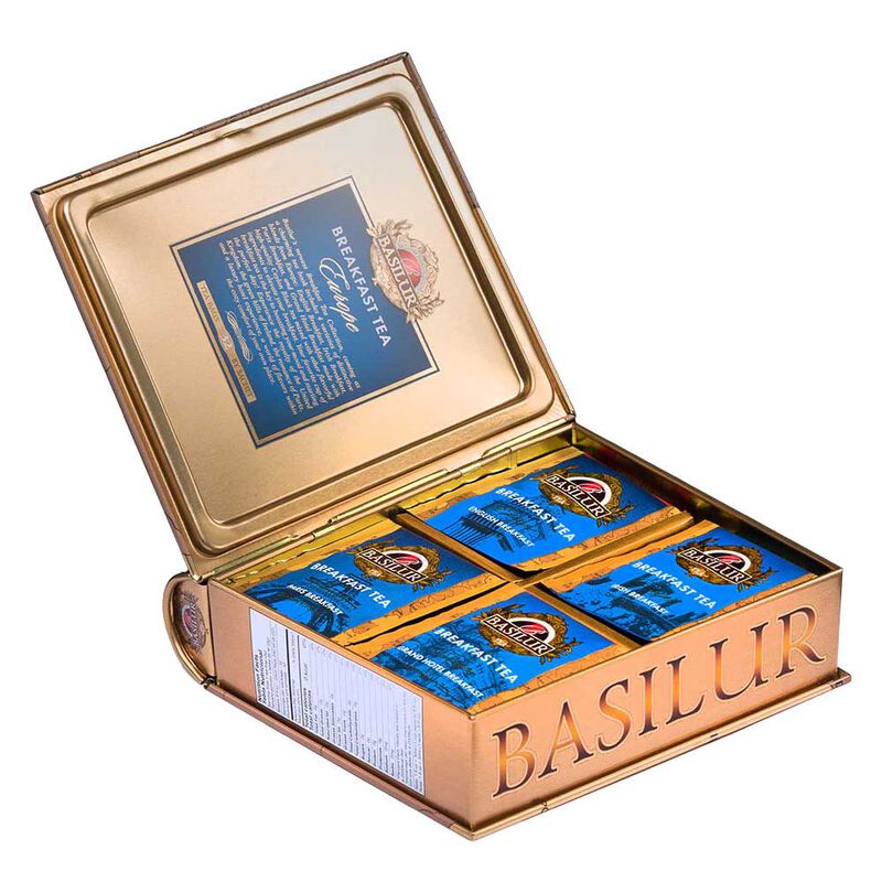 Basilur Breakfast Tea Book - Breakfast Europe - 32 Enveloped Tea Bags image number 1
