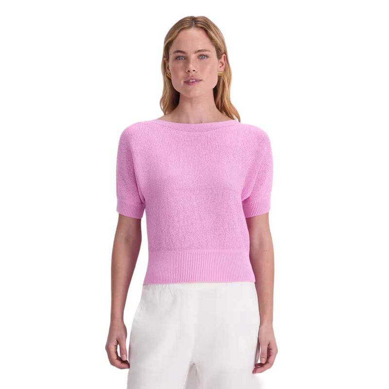 Sportscraft Josie Tape Yarn Batwing Tee image number 0