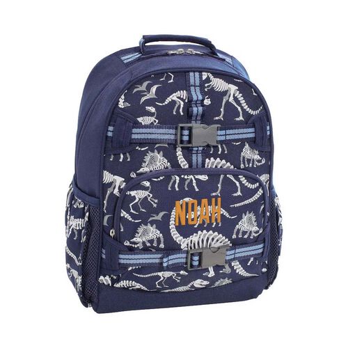 Pottery Barn Kids Mackenzie Small Backpacknavy Dino Bones