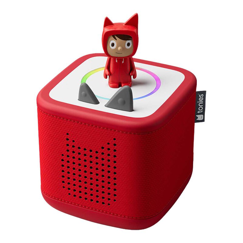 tonies Toniebox 2 - Sunset Red Starter Set - Creative Tonie Rubie image number 0