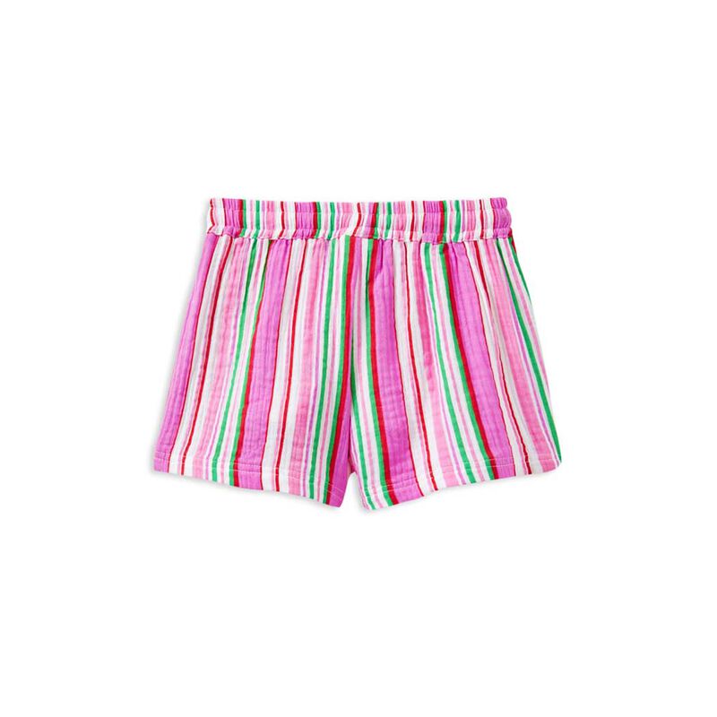 Milky Crinkle Stripe Short image number 1