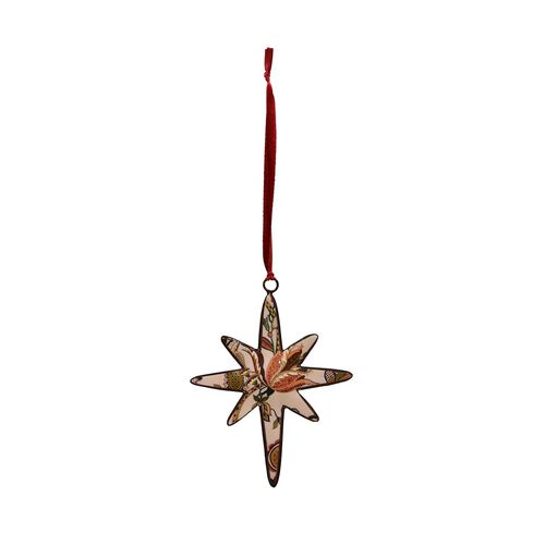 Maytime Floral Hanging Tree & Star - Burgundy Maytime Floral Hanging Tree & Star - Burgundy