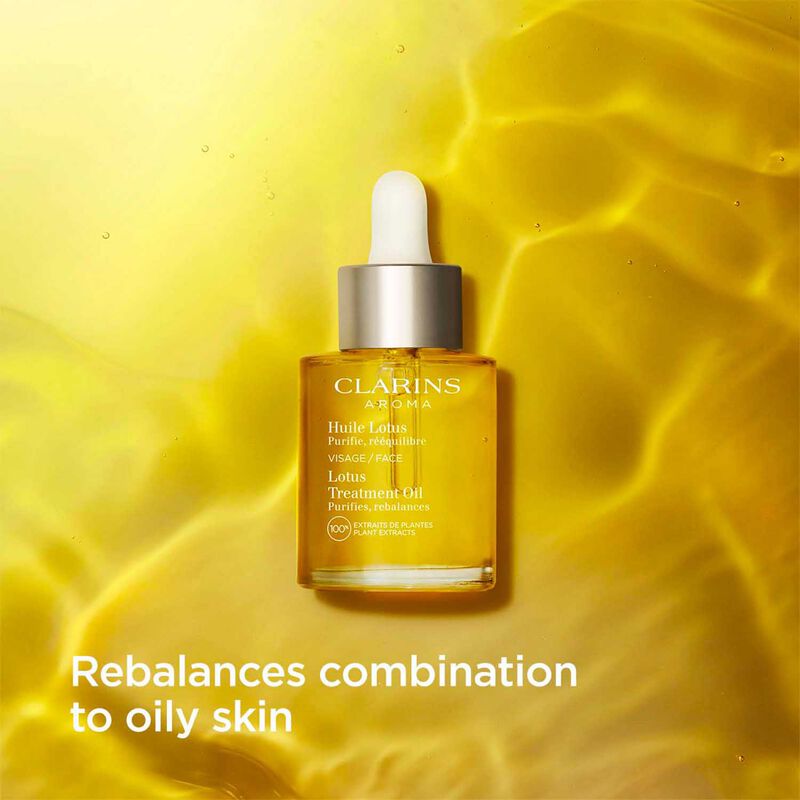 Clarins Lotus Face Treatment Oil - Combination/Oily Skin 30ml image number 3