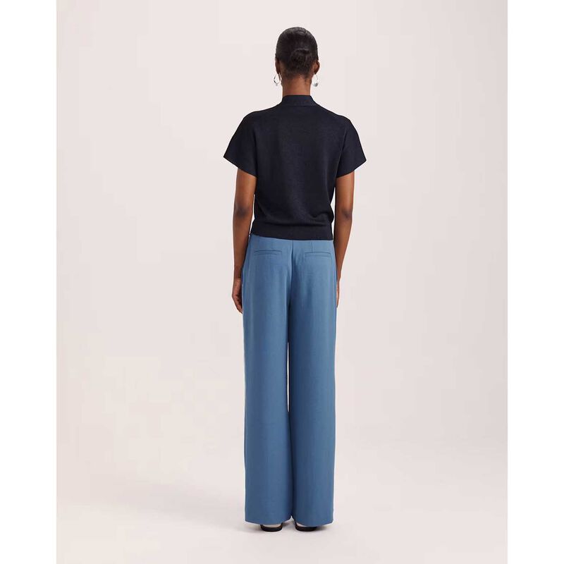 SABA Mariya Metalic Tie Neck Knit image number 1