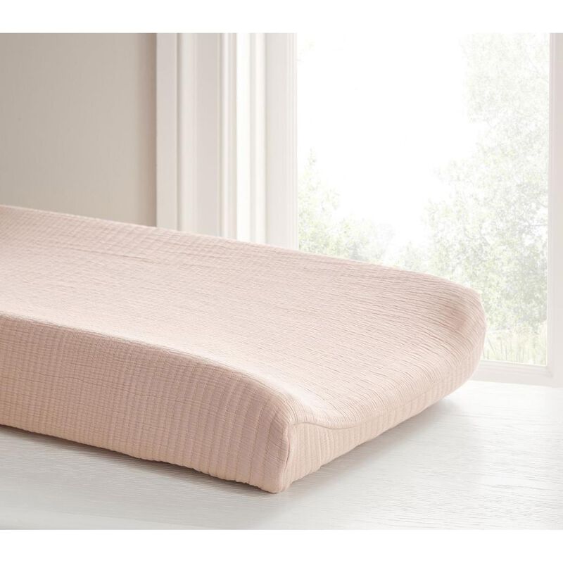 Pottery Barn Kids Organic Matelasse Changing Pad Cover image number 1