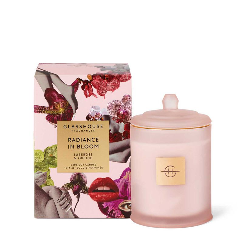 Glasshouse Fragrances Mother's Day Radiance In Bloom Soy Candle 380g image number 0