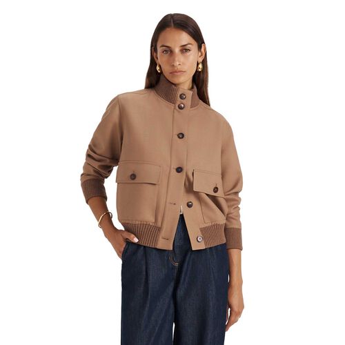 SABA Fae Wool Bomber