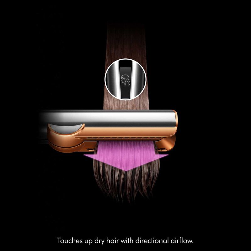 Dyson Airstrait™ Straightner & Dryer in Amber Silk/Pink Champagne image number 3