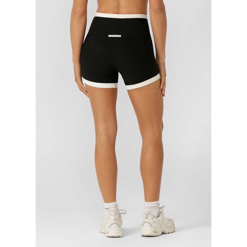 Lorna Jane Gym To Swim Retro Rib 12cm Bike Shorts image number 1