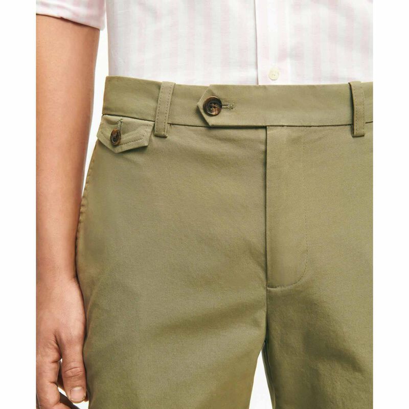 Brooks Brothers Slim Fit Canvas Poplin Chinos In Supima Cotton image number 2