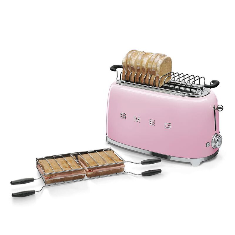 Smeg 4 Slice Toaster - Pink image number 2