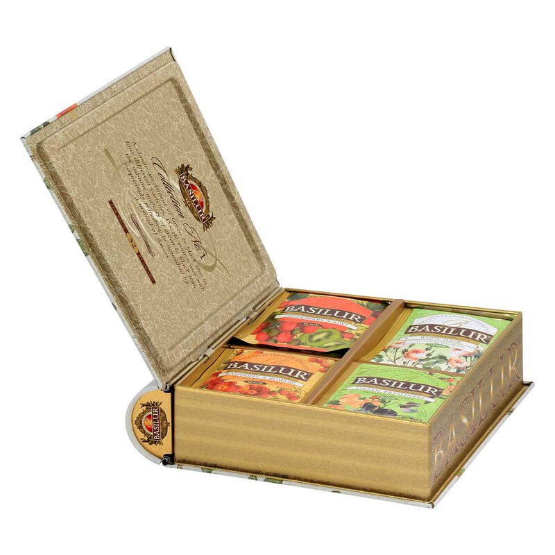 Basilur Tea Book Collection No:1 - 32 Enveloped Tea Bags image number 1