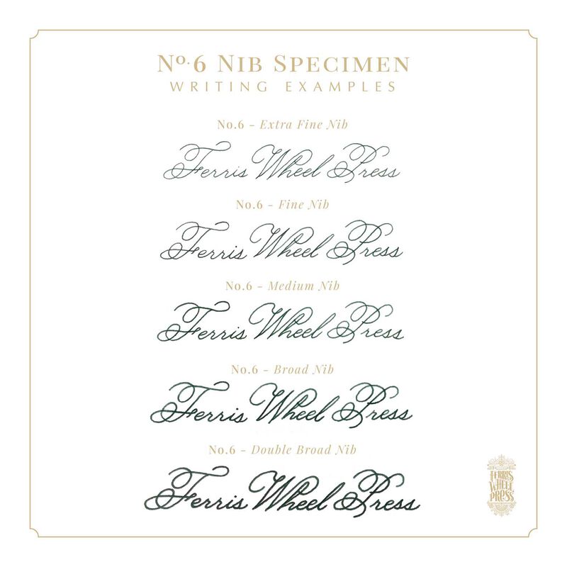 Ferris Wheel Press The Adventurers Nib Collection - Flight of 5 image number 2