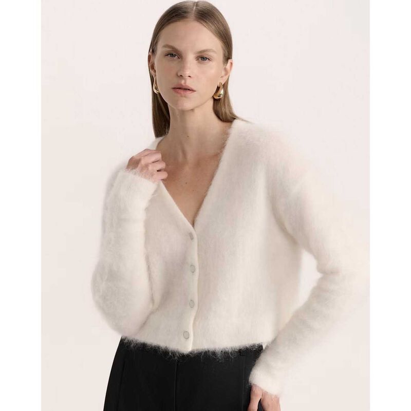 SABA Mindy Mohair Cropped Cardi image number 2