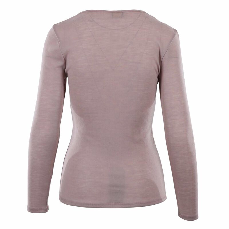 Zenza Impressions LS Top with Lace V Neck image number 1