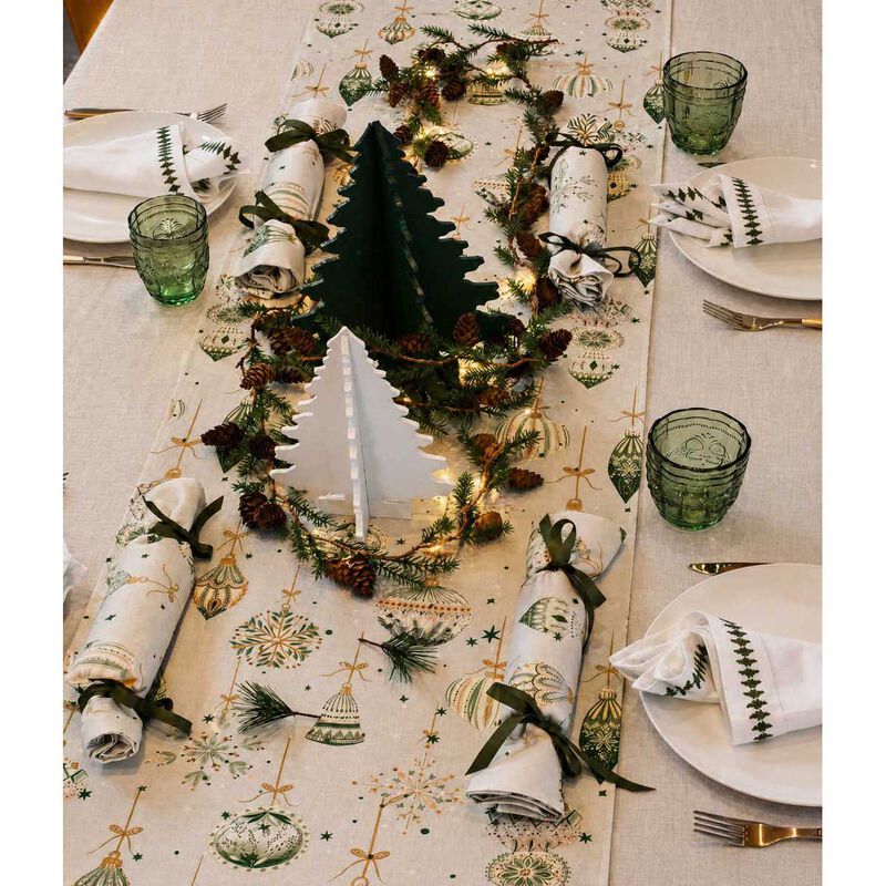 MM Linen Yuletide Table Runner image number 1