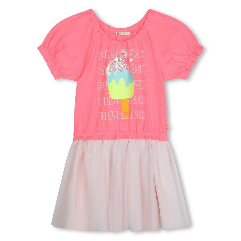 Billieblush Bi-Material Dress 3 - 8Y image number 0