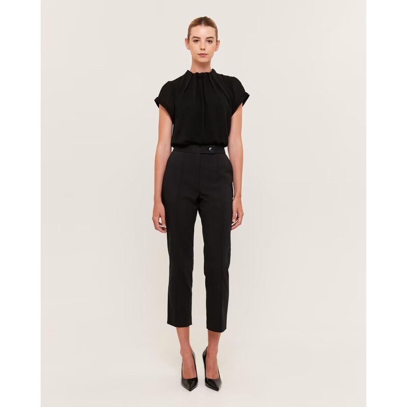 SABA Willa High Neck Ss Top image number 3