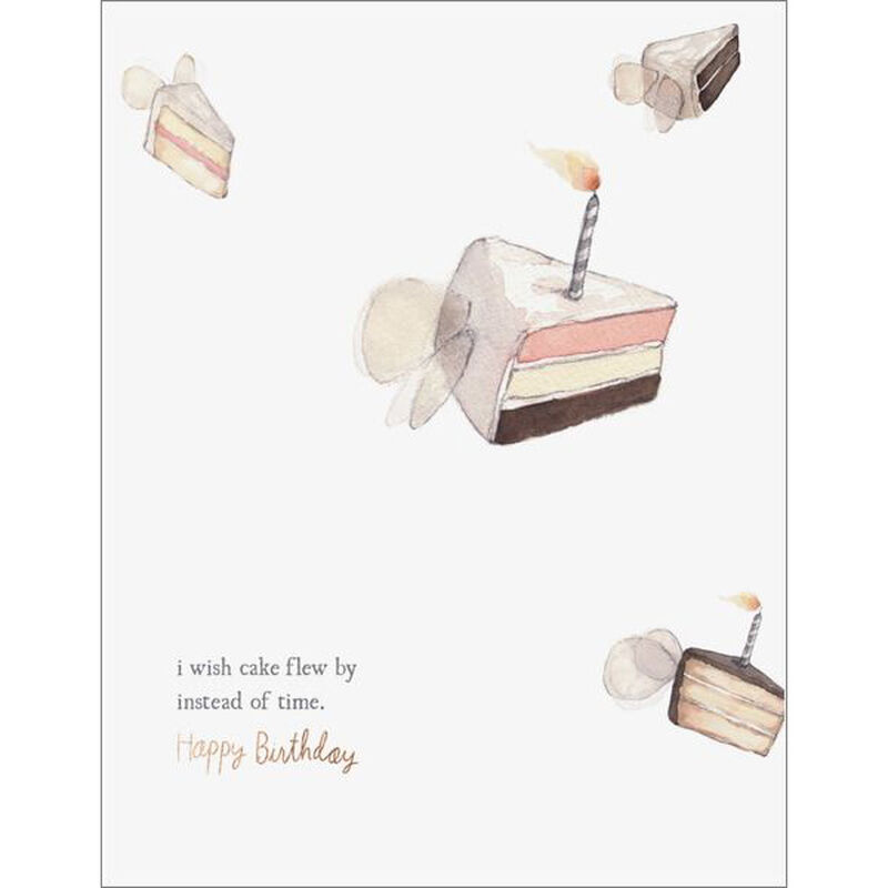 Flying Cake Foil Card image number 0