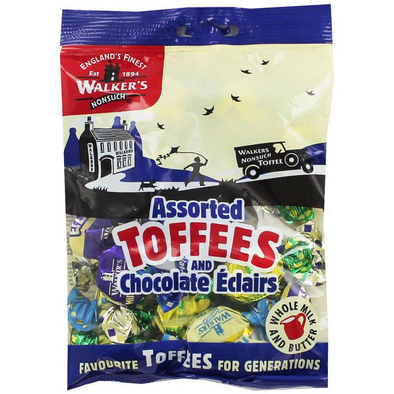 Walkers Nonsuch Assorted Toffee Bag 150g image number 0