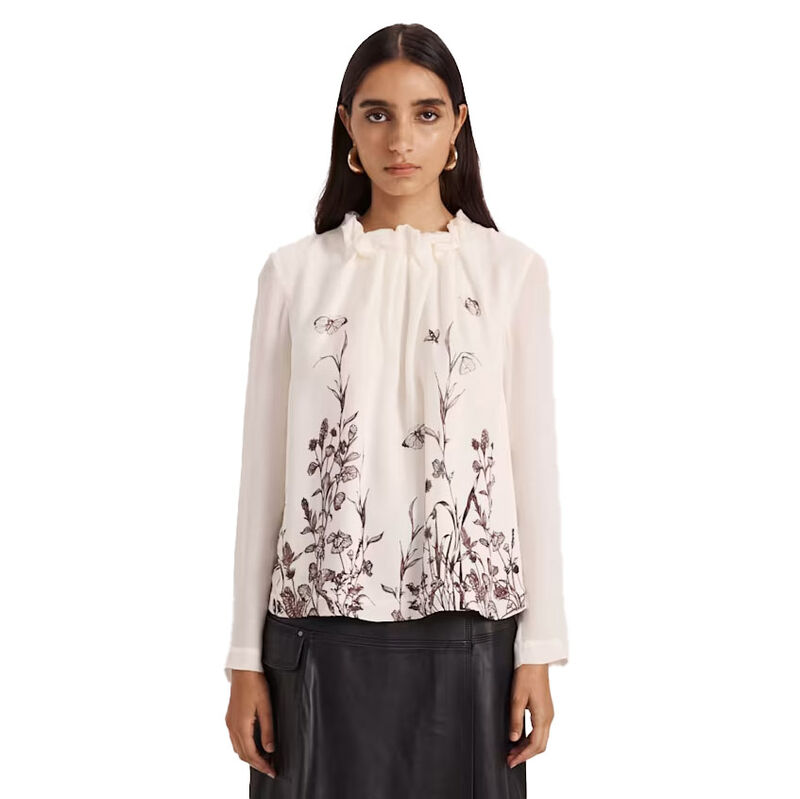 SABA Aurora Silk High Neck Top image number 0