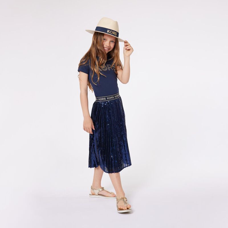 Michael Kors Sequined Pleated Skirt 8 - 12Y image number 5