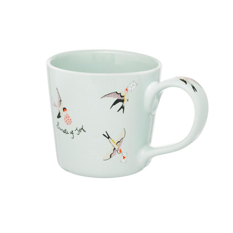 Cath Kidston Love Birds Mint Dolly Mug image number 1
