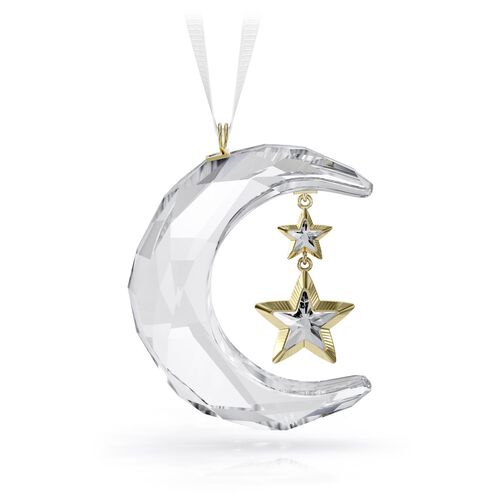 Swarovski Holiday Magic - Moon Ornament