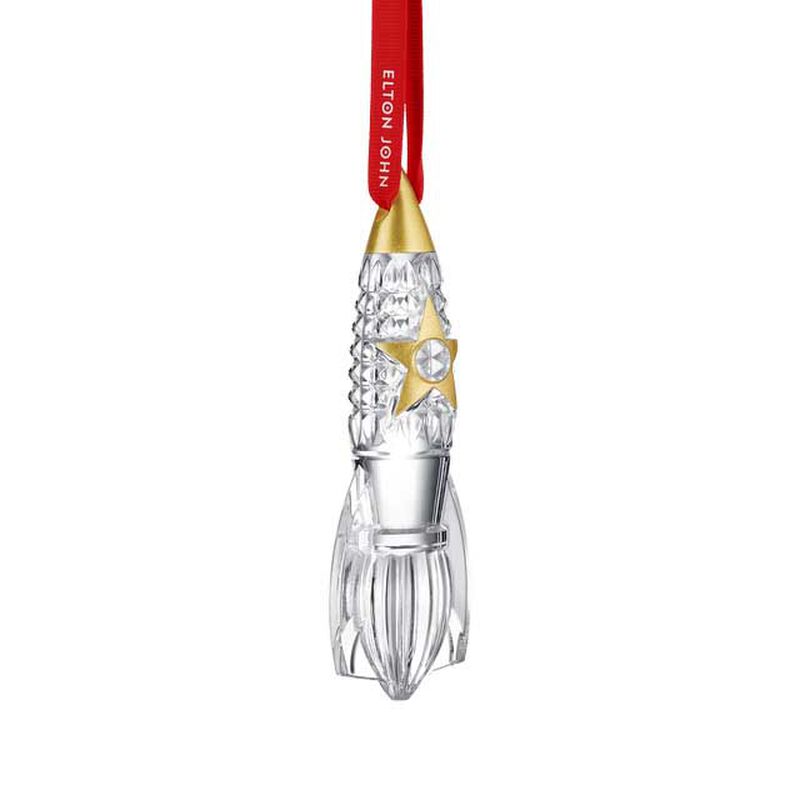 Waterford Elton John Rocket Ornament image number 0