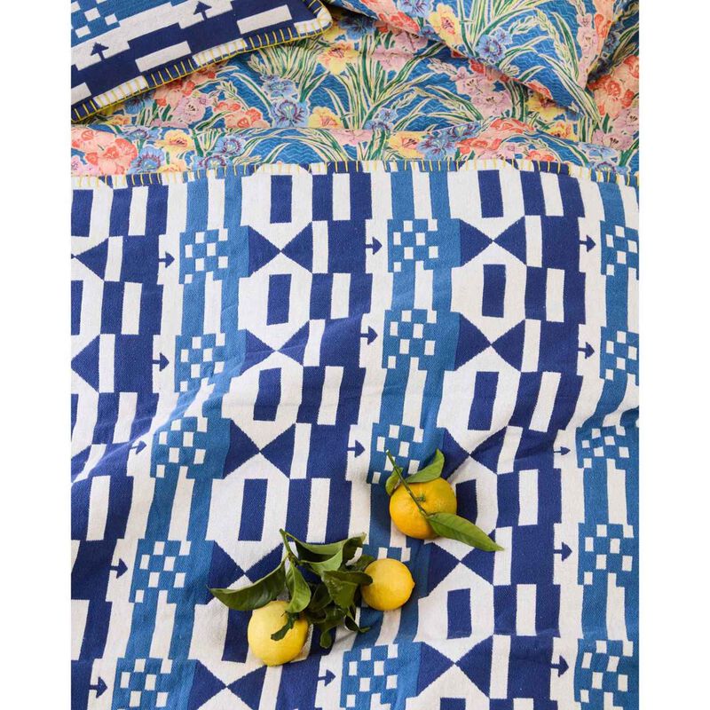 Kip&Co X Anna Spiro Tik Tak Woven Throw image number 2