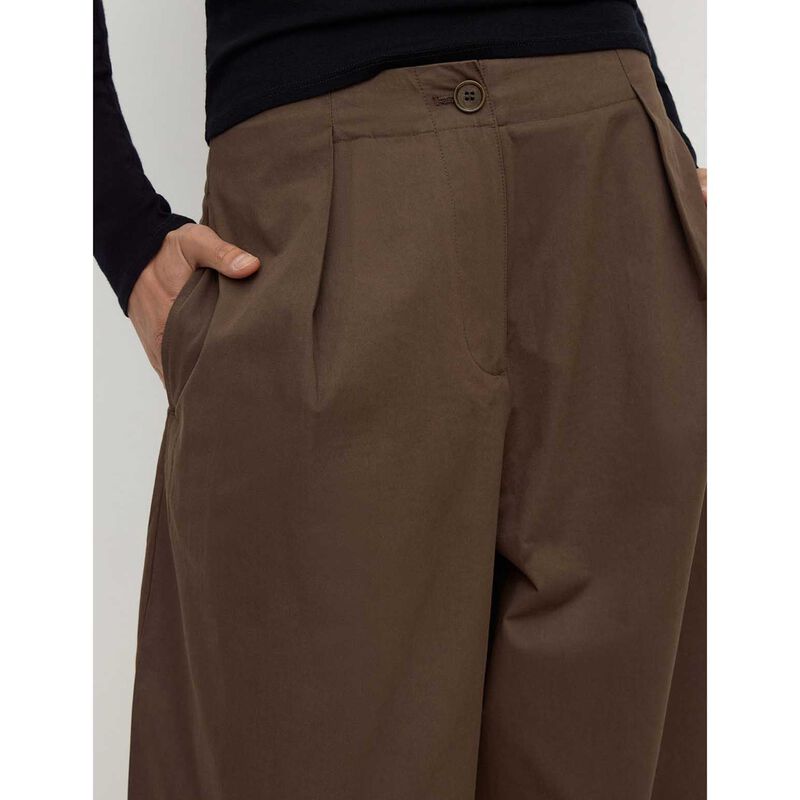 Assembly Label Jasmine Cotton Adjustable Barrel Leg Pant Military image number 2