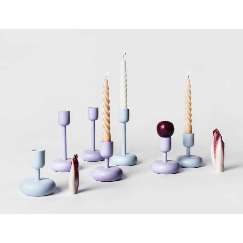iittala Nappula Candle Holder 18cm Aqua image number 1