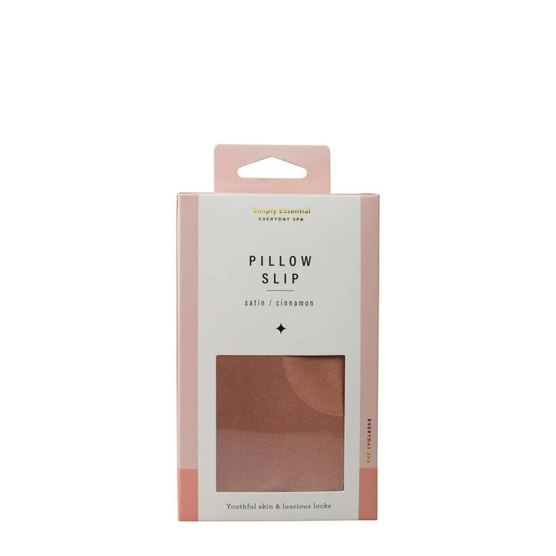 Simply Essential Satin Pillow Slip - Cinnamon image number 0