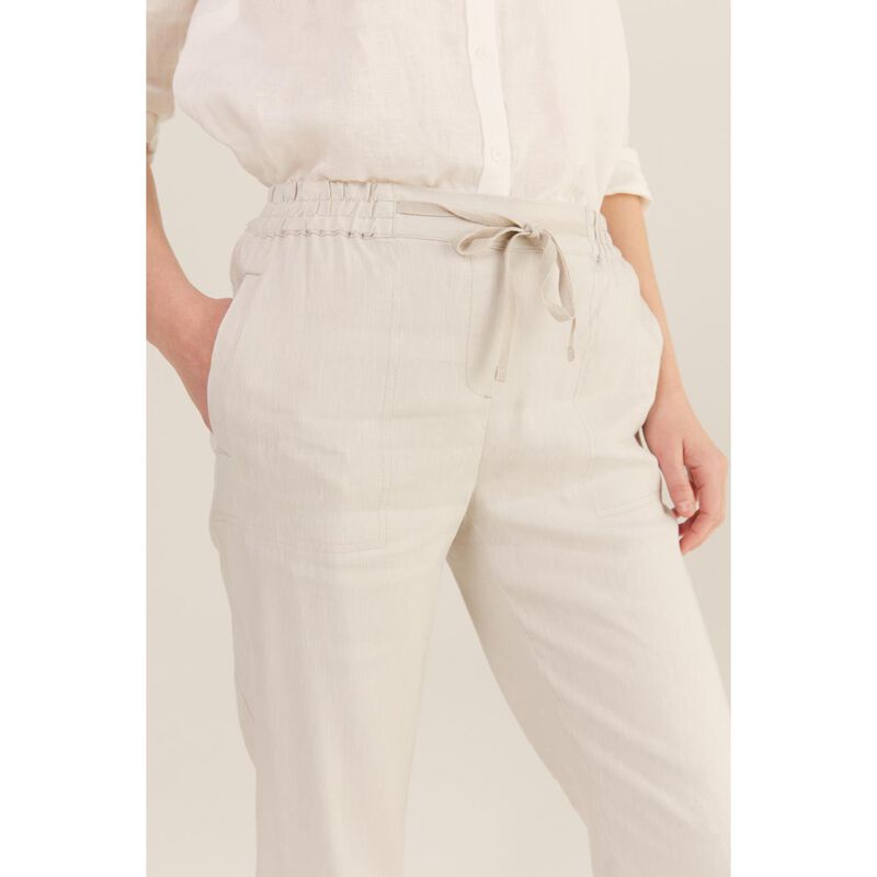 Sportscraft Rosa Crop Linen Pant image number 18