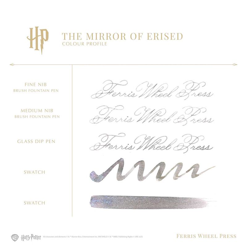 Ferris Wheel Press WB Harry Potter Mirror Of Erised Fountain Pen Ink 38ml image number 3