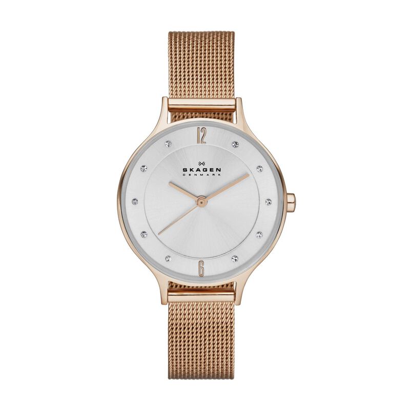 Skagen Anita Rose Gold-Tone Analogue Watch SKW2151 image number 0
