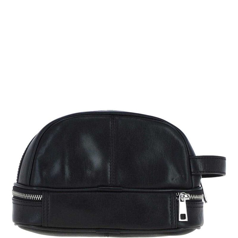 Ashwood Leather Men's Zip Washbag image number 3