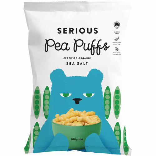 Serious Puffs Sea Salt 100g