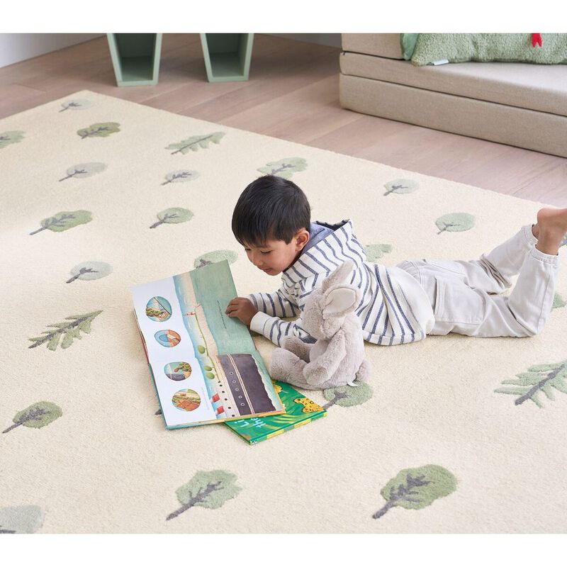 Pottery Barn Kids Tree Rug 152x244cm image number 1