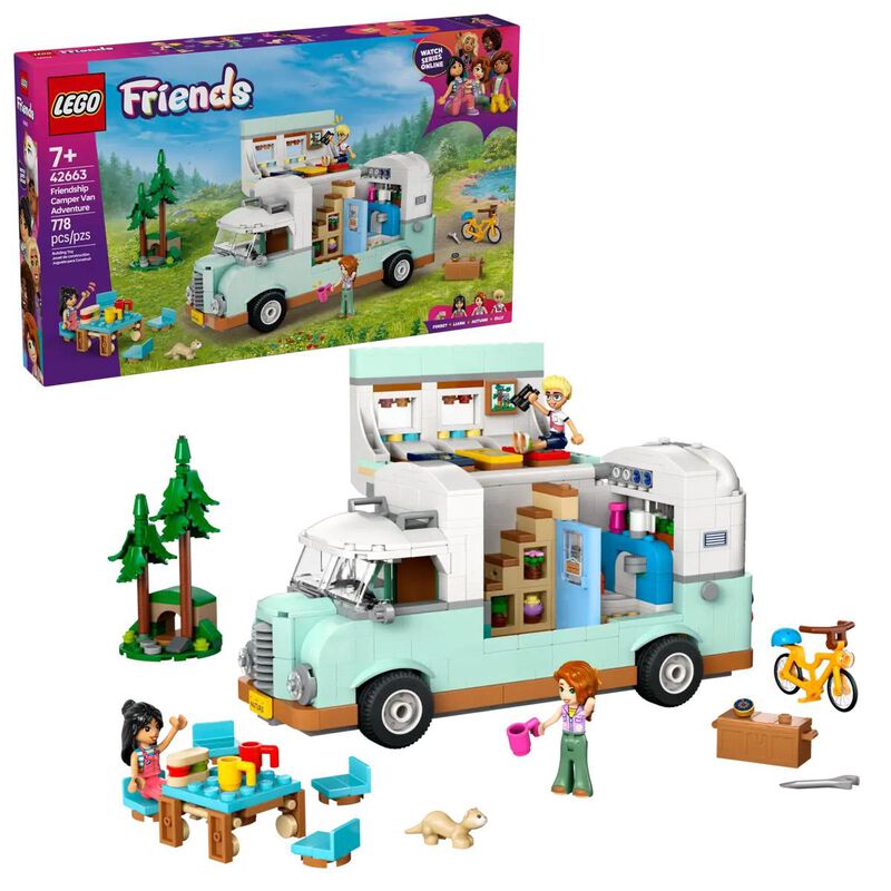 LEGO Friends Friendship Camper Van Adventure image number 0