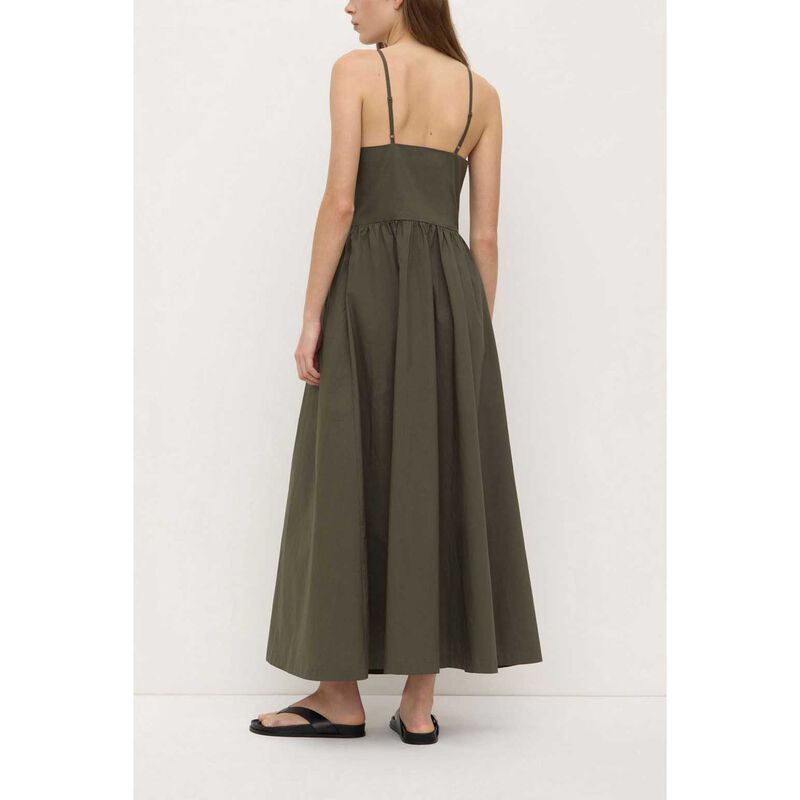 Assembly Label Posie Midi Dress Moss image number 1