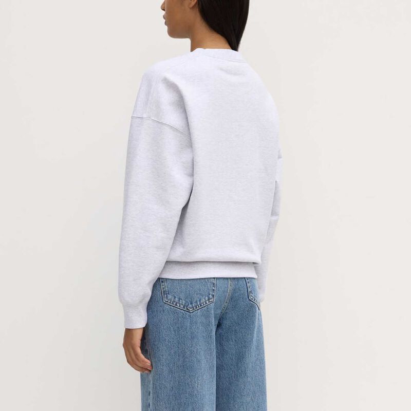 Assembly Label Womens Atelier Logo Fleece Heather Grey Marle image number 1