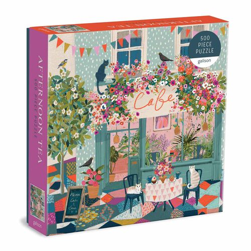 Galison Afternoon Tea 500 Piece Puzzle
